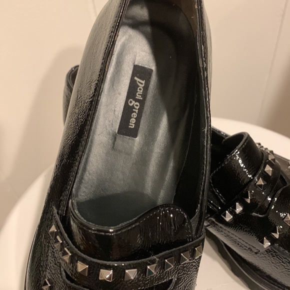 Paul Green Ladies Patented Leather Loafers UK 5.5/US 8 - Picture 2 of 8
